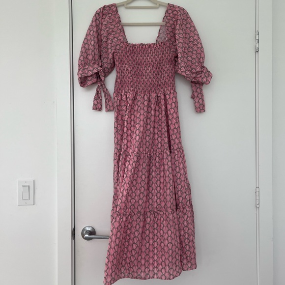 PEIXOTO PINK PALOMA SEASHELL DRESS Size Medium NWT - Picture 3 of 8